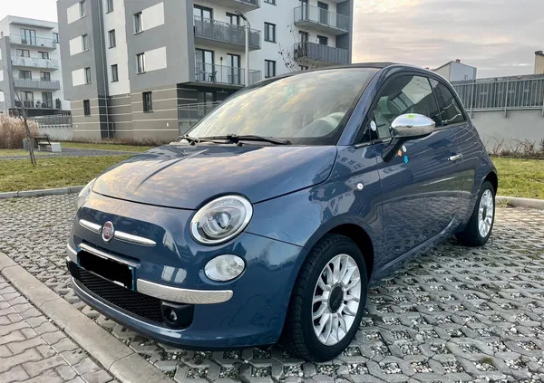 fiat 500 śląskie Fiat 500 cena 23900 przebieg: 94400, rok produkcji 2014 z Knurów